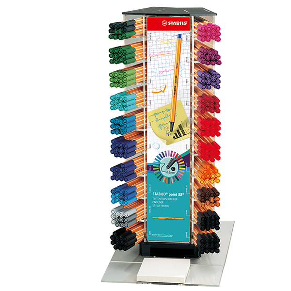 MD_49170 Fineliner Point 88 - colori assortiti - Stabilo - expo 240 pezzi - immagine 1