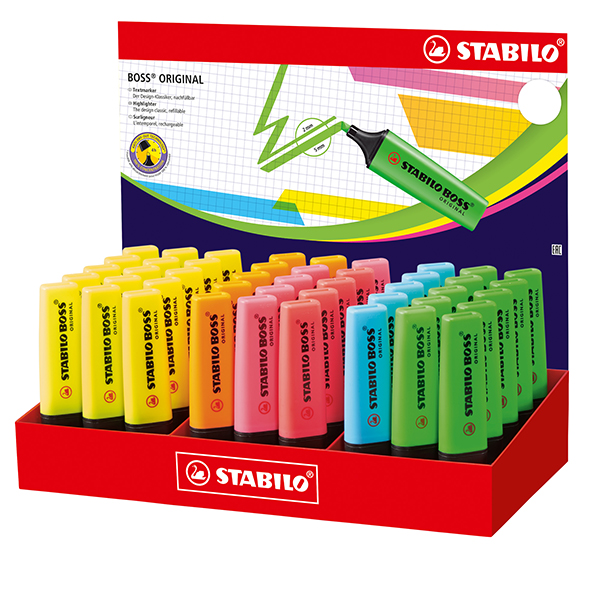 MD_83929 Evidenziatore Boss Original - colori assortiti - Stabilo - expo 45 pezzi - immagine 1