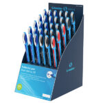Penne a sfera Slider Memo XB - blu/nero/rosso assortiti - Schneider - expo 30 pezzi