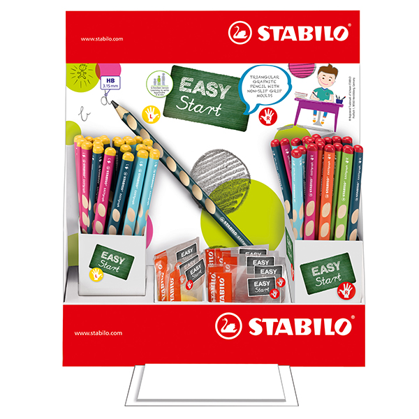 MD_93161 Matita HB Easygraph + temperini - Stabilo - expo 72 + 12 pezzi - immagine 1