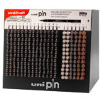 Fineliner Uni Pin - colori assortiti - Uni Mitsubishi - expo 240 pezzi