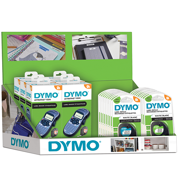 MD_98797 Etichettatrice Letratag LT-100H (6 pezzi + 20 nastri ) - Dymo - expo 26 pezzi - immagine 1