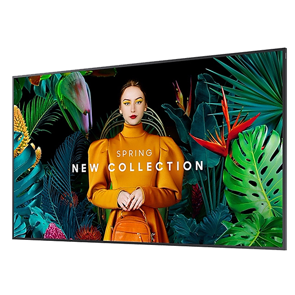 MD_SAMLH65QMCEBGC Display Indoor 500nit QMC 65” 4K - VESA 400x300 - 21kg - 145x83cm - 3 anni garanzia on-site - Uso vert. e orizzontale - Samsung - immagine 1