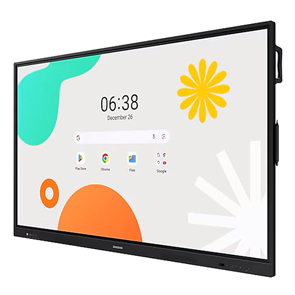 MD_SAMLH65WAFWLGC Lavagna Touch Flip WAF 65” 4K – S.O. Android 14 – 400 nit – Google Store - VESA 600x400 - 36kg - 148x89cm - Slot OPS - Compatibile c on Miracast e AirPlay 2 - 3 anni garanzia on-site - Samsung - immagine 1