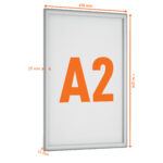 Cornice a scatto Outdoor - in alluminio - A2 - Durable - immagine 4
