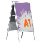 Cavalletto Fold Outdoor - bifacciale - A1 - Durable - immagine 2