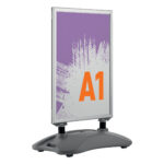 Cavalletto Heavy Base Outdoor - bifacciale - A1 - Durable - immagine 2
