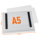 Busta impermeabile Outdoor - magnetica - A5 - Durable - conf. 5 pezzi - immagine 2