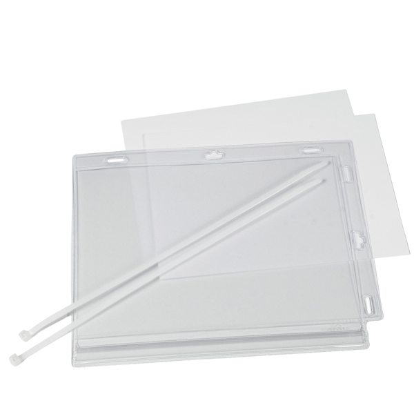 MD_106311 Busta impermeabile Outdoor - con fascette - A5 - Durable - conf. 5 pezzi - immagine 1