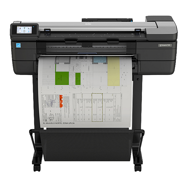 MD_HPF9A28D HP - Plotter - Designjet T830 24" MFP PRINTER - 1 anno di garanzia - immagine 1