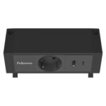 Power desk Type F - nero - Fellowes - immagine 2
