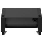 Power desk Type F - nero - Fellowes - immagine 3