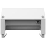 Power desk Type F - bianco - Fellowes - immagine 3