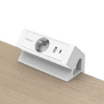 Power desk Type F - bianco - Fellowes - immagine 4