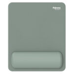 Mousepad Breyta - con poggiapolsi - con microban - salvia - Fellowes
