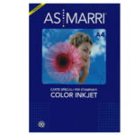 Carta fotografica - per inkjet - A4 - 190 gr - 50 fogli - effetto satinata - bianco - As Marri