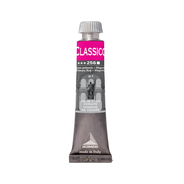 MD_85071 Colore a olio - extrafine - 20 ml - rosso primario magenta - Maimeri - immagine 1