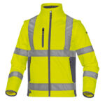 Giacca Softshell Moonlight 2 alta visibilità - poliestere - taglia XL - arancio fluo - Deltaplus