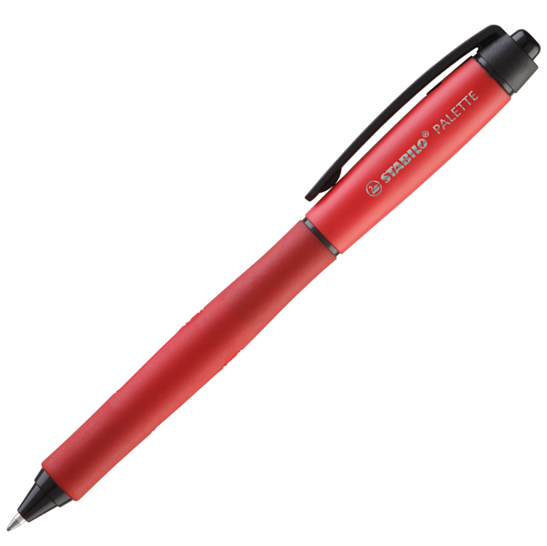 MD_89449 Roller gel a sfera a scatto Palette - rosso - Stabilo - immagine 1