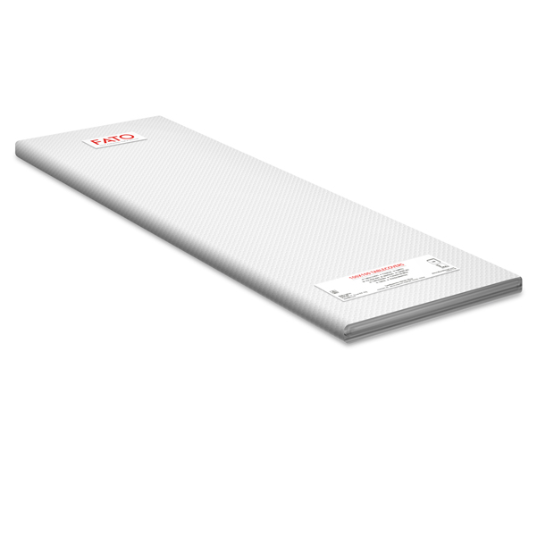 MD_91350 Tovaglia - carta riciclata - 100 x 100 cm - bianco - Fato - conf. 100 pezzi - immagine 1