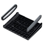 Poggiapiedi Breyta - nero - Fellowes - immagine 2
