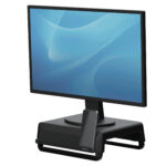 Supporto monitor Breyta - pieghevole - 8,2 x 35,4 x 30,4 cm - nero - Fellowes - immagine 6