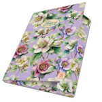 Cartella 3 lembi con elastico Nature Flowers - A4 - dorso 1,5cm - fantasie assortite - Pigna - immagine 2
