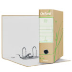 Registratore Oxford Green G83 - dorso 8 cm - commerciale 23 x 30 cm - avana - Esselte - immagine 2