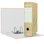 Registratore Oxford Green G85 - dorso 8 cm - protocollo 23 x 33 cm - avana - Esselte - immagine 2