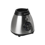 Frullatore Frullo Glass - con bicchiere in vetro - 600 W - nero/argento - Melchioni family - immagine 2