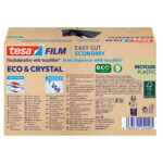 Dispenser da tavolo Crystal recycled - per nastri da 33 m - rotolo 19 mm x 10 m incluso - Nero - Tesa - immagine 3