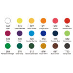 Acquerelli demi-godet - con pennello brush - in scatola di metallo - colori classici assortiti - DOM - astuccio 18 colori - immagine 2