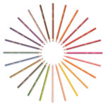 Matita colorata Evolution Stripes - colori assortiti - Bic - conf. 12 pezzi - immagine 3