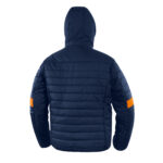 Piumino imbottito Bloom - taglia L - blu/arancio - Deltaplus - immagine 2