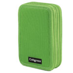 Astuccio Colors 3 zip - 13 x 20 x 7,5 cm - tessuto - colori assortiti - Colorosa - immagine 3