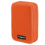 Astuccio Colors 3 zip - 13 x 20 x 7,5 cm - tessuto - colori assortiti - Colorosa - immagine 5