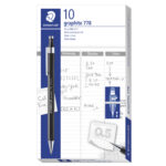 Portamine Grafite 778 - mina 0,5 mm - fusto nero opaco - Staedtler - immagine 2