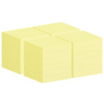Blocco foglietti Post-it Notes - 654-CY-VP24 - 76 x 76 mm - giallo Canary - 100 fogli - Post-it - conf. 24 blocchi - immagine 2