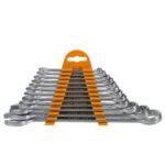 Chiavi combinate - con teste inclinate di 15° - misure assortite - CRV - Valex - conf. 12 pezzi - immagine 2