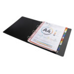Separatore neutro a 12 tacche - PP - colori assortiti - A4 Maxi - Exacompta - immagine 3