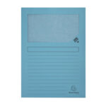 Cartellina a L con finestra Forever - 130g - A4 - colori assortiti - Exacompta - conf. 10 pezzi - immagine 4