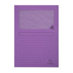 Cartellina a L con finestra Forever - 130g - A4 - colori assortiti - Exacompta - conf. 10 pezzi - immagine 10