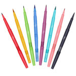 Pennarello Flair Dual Tip - colori assortiti - Papermate - conf. 8 pezzi - immagine 2