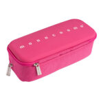 Astuccio 2 zip Monocromo -  21 x 5 x 9 cm - silicone/poliestere - colori assortiti - Pigna - immagine 4