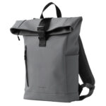 Zaino Roll-top Drop - 30 x 42 x 14 cm - gomma - grigio - In Tempo - immagine 2
