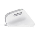 Mouse ergonomico Bayo II - con filo - bianco - Trust - immagine 4