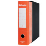 Registratore Essentials G75 - dorso 8 cm - protocollo 23 x 33 cm - arancione - Esselte - immagine 3