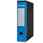Registratore Essentials G75 - dorso 8 cm - protocollo 23 x 33 cm - azzurro - Esselte - immagine 2