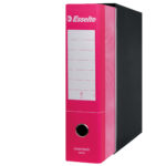 Registratore Essentials G75 - dorso 8 cm - protocollo 23 x 33 cm - fucsia - Esselte - immagine 3