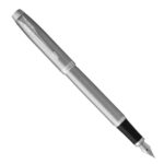 Gift Set IM Stainless Steel Edition CT - sfera + stilografica - punta media - acciaio - Parker - immagine 3